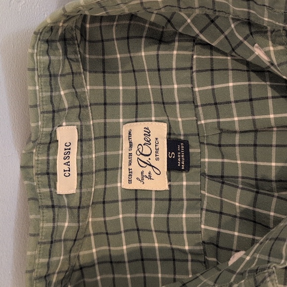 J. Crew Men's S Classic Fit Stretch Long Sleeve Button Down Shirt Style #H9627 - Picture 2 of 16